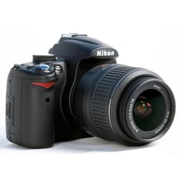 Reflex Nikon D5000 - Zwart + Lens Nikon AF-S DX Nikkor 18-55mm f/3.5-5.6G VR
