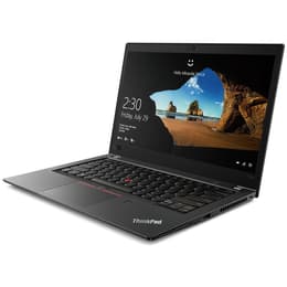 Lenovo ThinkPad T480S 14" Core i5 1.6 GHz - SSD 256 GB - 8GB QWERTY - Italiaans