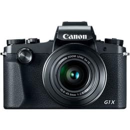 Hybride camera PowerShot G1X MARK III - Zwart + Canon Canon Zoom Lens f/2.8-5.6