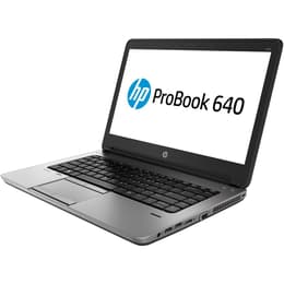 HP ProBook 640 G1 14" Core i3 2.4 GHz - SSD 256 GB - 4GB QWERTY - Spaans
