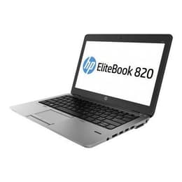 Hp EliteBook 820 G3 12" Core i5 2.4 GHz - SSD 256 GB - 8GB QWERTY - Engels