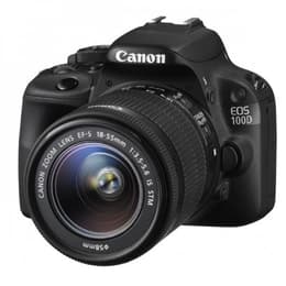 Spiegelreflexcamera EOS 100D - Zwart + Canon Zoom Lens EF-S 18-135mm f/3.5-5.6 IS STM f/3.5-5.6