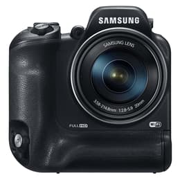 Bridge camera WB2200F - Zwart + Samsung Lens 60X Wide Optical Zoom f/2.8-5.9