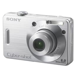 Compactcamera Cyber-shot DSC-W50 - Zilver + Sony Carl Zeiss Vario-Tessar f/2.8–5.2 38-114mm f/2.8–5.2