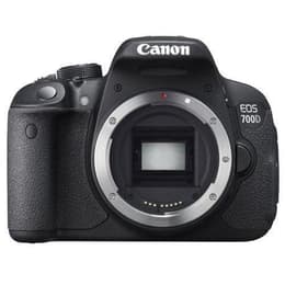 Spiegelreflexcamera Canon EOS 700D - Zwart
