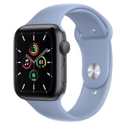 Apple Watch (Series 3) 2017 GPS 42 mm - Aluminium Grijs - Sportbandje Blauw