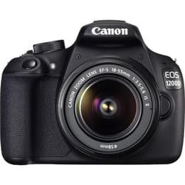 Spiegelreflexcamera EOS 1200D - Zwart + Canon EF-S 18-55mm f/3.5-5.6 IS f/3.5-5.6