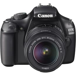 Spiegelreflexcamera - Canon EOS 1100D Zwart + Lens Canon EF-S 18-55mm f/3.5-5.6 IS II
