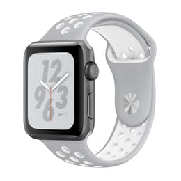 Apple Watch (Series 4) 2018 GPS 40 mm - Aluminium Spacegrijs - Nike sport armband