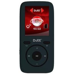 D-Jix M441 MP3 & MP4 speler 4GB- Zwart