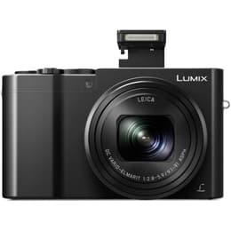 Compactcamera Lumix DMC-TZ100 - Zwart + Panasonic Leica DC VARIO-ELMARIT 9.1-91 mm f/2.8-5.9 f/2.8-5.9