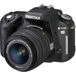 Reflex Pentax K100D - Zwart + Lens  18-55mm f/3.5-5.6