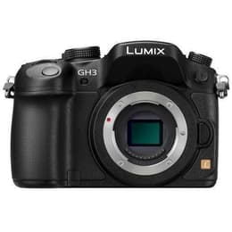 Hybride camera Lumix DMC-GH3 - Zwart Panasonic Panasonic 17.3 x 13 mm f 12 - 35 mm