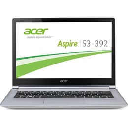 Acer Aspire S3-392G 13" Core i5 1.6 GHz - SSD 128 GB + HDD 500 GB - 10GB AZERTY - Frans