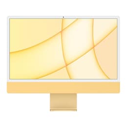 iMac 24" (Midden 2021) M1 3,2 GHz - SSD 256 GB - 8GB QWERTY - Engels (VS)