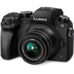 Hybride camera Lumix DMC-GH4 - Zwart + Panasonic G Vario 14-42mm f/3.5-5.6 ASPH. POWER O.I.S. f/3.5-5.6