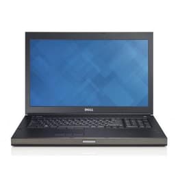 Dell Precision M6800 17" Core i5 2.5 GHz - SSD 240 GB + HDD 500 GB - 8GB QWERTY - Engels