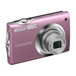 Compactcamera Nikon Coolpix S4000 - Roze + Lens Canon 27-108mm f/3.2-5.9