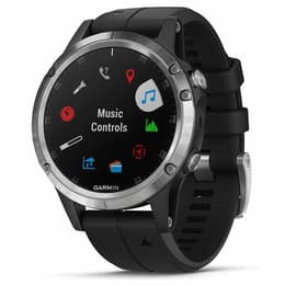 Horloges Cardio GPS Garmin Fenix 5S Plus - Zilver/Zwart