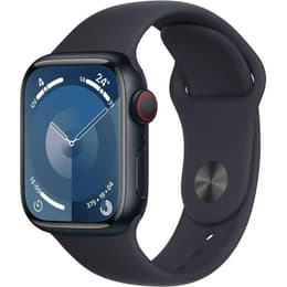 Apple Watch () 2023 GPS 41 mm - Aluminium Zwart - Sportbandje Zwart