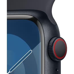 Apple Watch () 2023 GPS 41 mm - Aluminium Zwart - Sportbandje Zwart