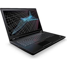 Lenovo ThinkPad P70 17" Core i7 2.6 GHz - SSD 700 GB + HDD 1 TB - 64GB AZERTY - Frans