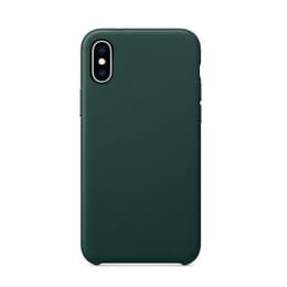 Hoesje iPhone X/XS - Silicone - Groen