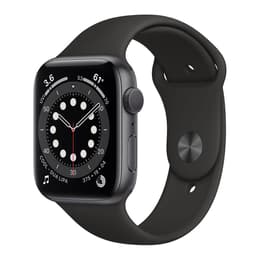 Apple Watch (Series 6) 2020 GPS 40 mm - Aluminium Spacegrijs - Sport armband Zwart