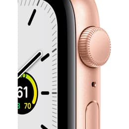 Apple Watch (Series SE) 2020 GPS 44 mm - Aluminium Goud - Sportbandje Sterrenlicht