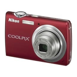 Compactcamera Coolpix s220 - Rood + Nikon Nikkor 3X Optical Zoom 35-105mm f/3.1-5.9 f/3,1-5,9