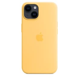 Apple Siliconenhoesje iPhone 14 Plus Siliconenhoesje - Silicone Geel