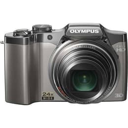 Compactcamera SZ-30MR - Grijs + Olympus Optical Zoom ED 25-600mm f/3-6.9 f/3-6.9
