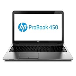 HP ProBook 450 G1 15" Core i3 2.4 GHz - SSD 128 GB - 4GB QWERTY - Engels
