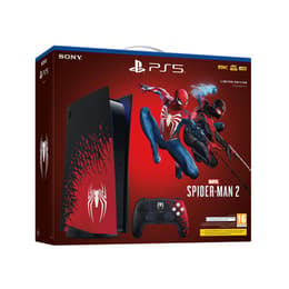 PlayStation 5 825GB - Rood - Limited edition Marvel's Spider-man 2 + Spider-Man 2