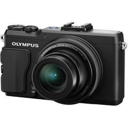 Compactcamera Stylus XZ-2 iHS - Zwart + Olympus M.Zuiko Digital 4X Wide Optical Zoom ED VR 27-108 mm f/1.8-2.5 f/1.8-2.5
