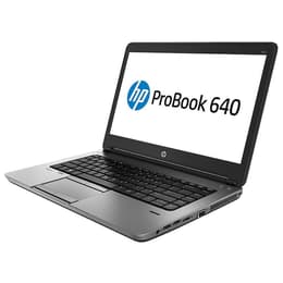 HP ProBook 640 G1 14" Core i3 2.4 GHz - SSD 1000 GB - 8GB AZERTY - Frans
