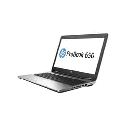 HP ProBook 650 G2 15" Core i5 2.4 GHz - SSD 256 GB - 8GB QWERTY - Engels