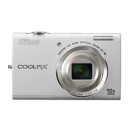 Compact Nikon Coolpix S6200 - Wit