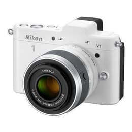 Hybride Nikon 1 V1 - Wit + Lens  10-30mm f/3.8-5.6VR