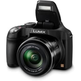 Bridge camera Lumix DMC-FZ72 - Zwart + Panasonic Lumix DC Vario ASPH 60X Optical Zoom 20-1200mm f/2.8-5.9 f/2.8-5.9