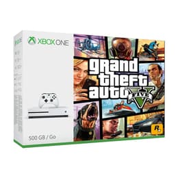 Xbox One S 500GB - Wit + Grand Theft Auto 5