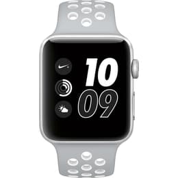 Apple Watch (Series 2) 2016 GPS 42 mm - Aluminium Zilver - Nike sport armband