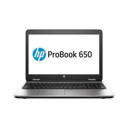 HP ProBook 650 G2 15" Core i5 2.4 GHz - SSD 256 GB - 8GB AZERTY - Frans