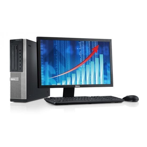 Dell Optiplex 790 DT 19" Core I3-2120 3,3 GHz - HDD 2 To - 8GB