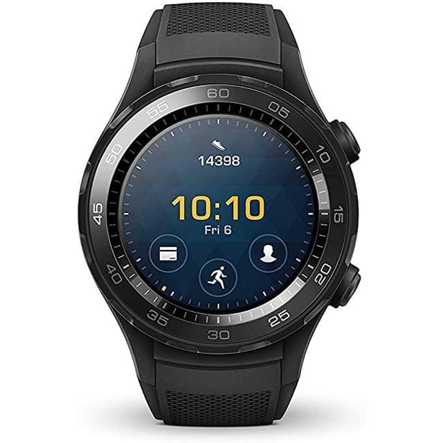 Horloges Cardio GPS Huawei Watch 2 - Zwart (Midnight Black)