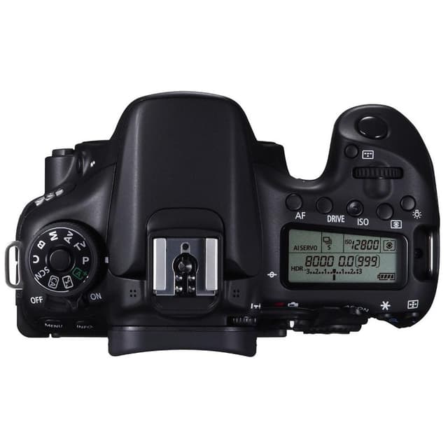 Reflex Canon EOS 70D - Zwart