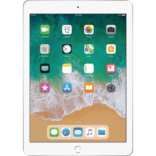 iPad 9,7" 5e generatie (2017) 9,7" 32GB - WiFi - Zilver - Zonder Sim-Slot