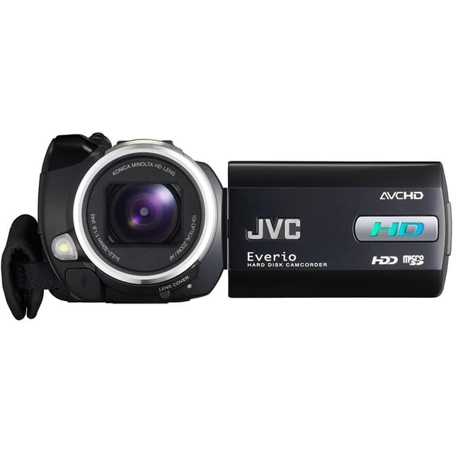 Jvc Everio GZ-HD10 Videocamera & camcorder - Zwart/Grijs
