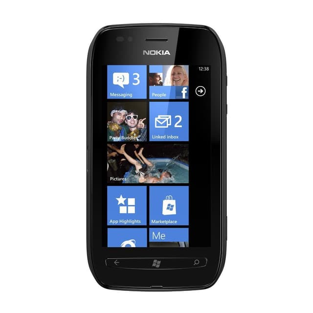 Nokia Lumia 710 - Zwart- Simlockvrij