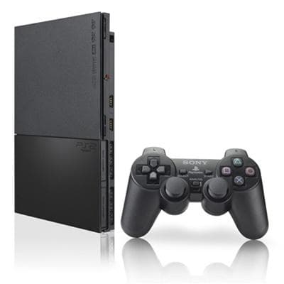 Gameconsole Sony PlayStation 2 Slim + Controller - Zwart